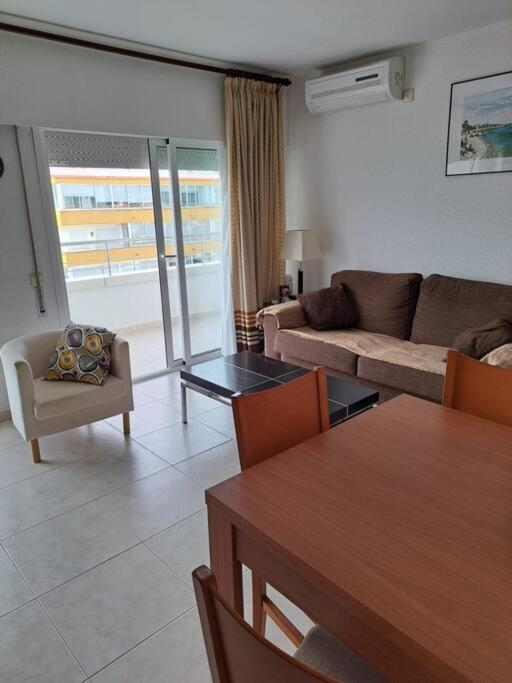 Holiday Center Apartamento Vistas Mar, Acceso Directo Playa Y Piscina Rosas Exteriör bild