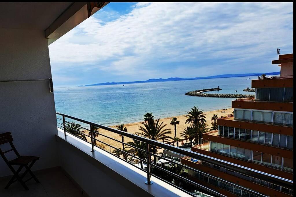 Holiday Center Apartamento Vistas Mar, Acceso Directo Playa Y Piscina Rosas Exteriör bild