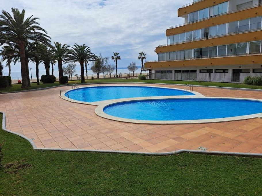 Holiday Center Apartamento Vistas Mar, Acceso Directo Playa Y Piscina Rosas Exteriör bild